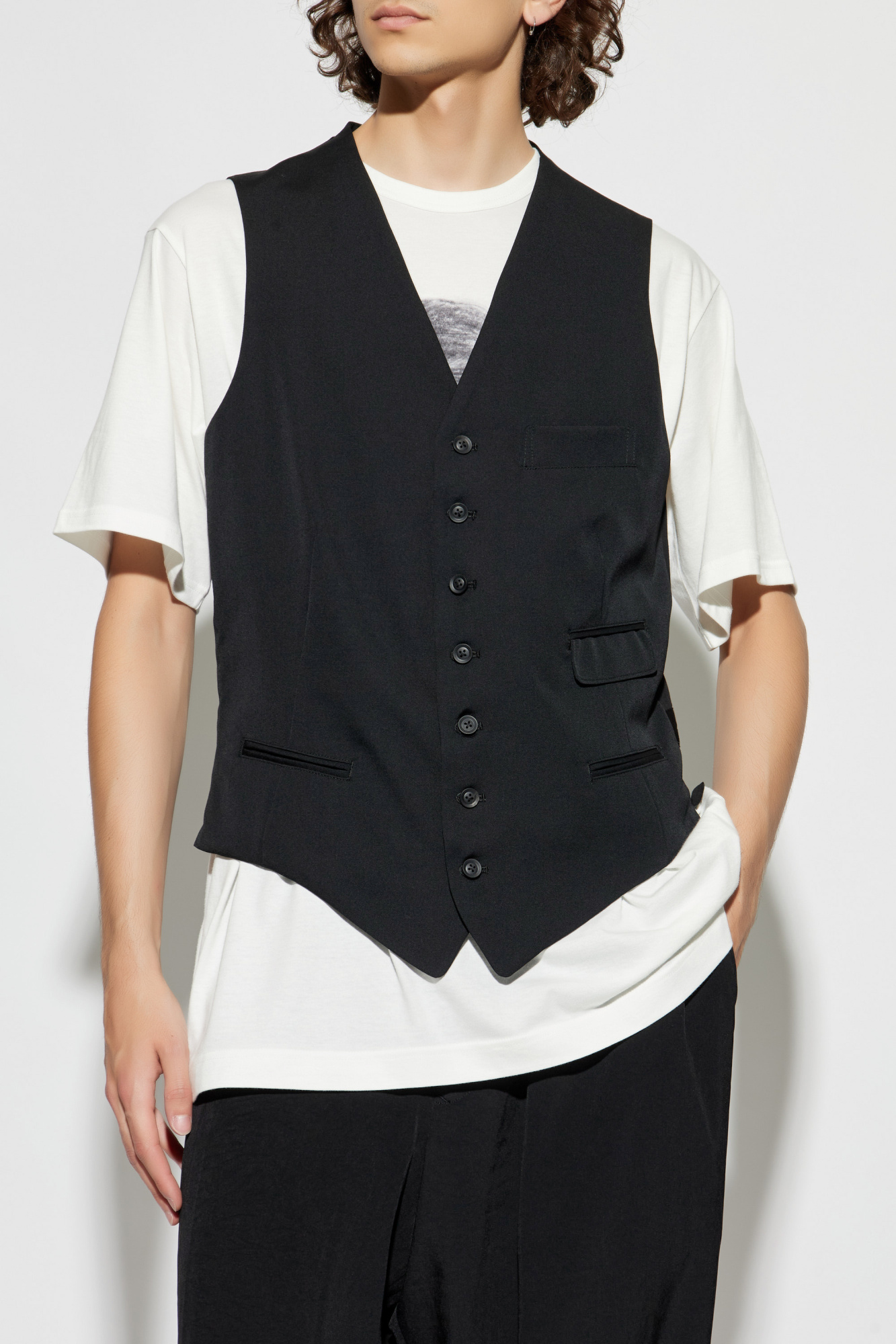 Yohji Yamamoto Wool vest | Men's | Vitkac
